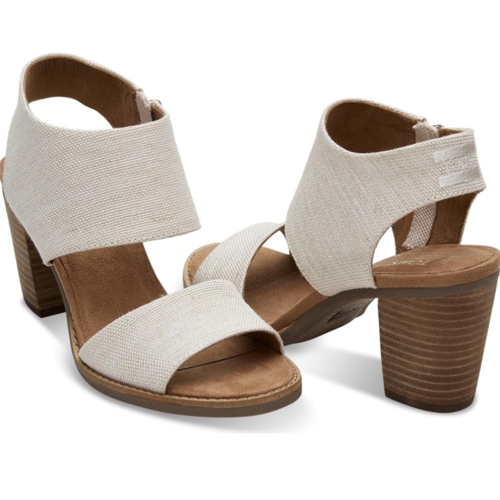TOMS Women’s Majorca Cutout High Heel Sandal
